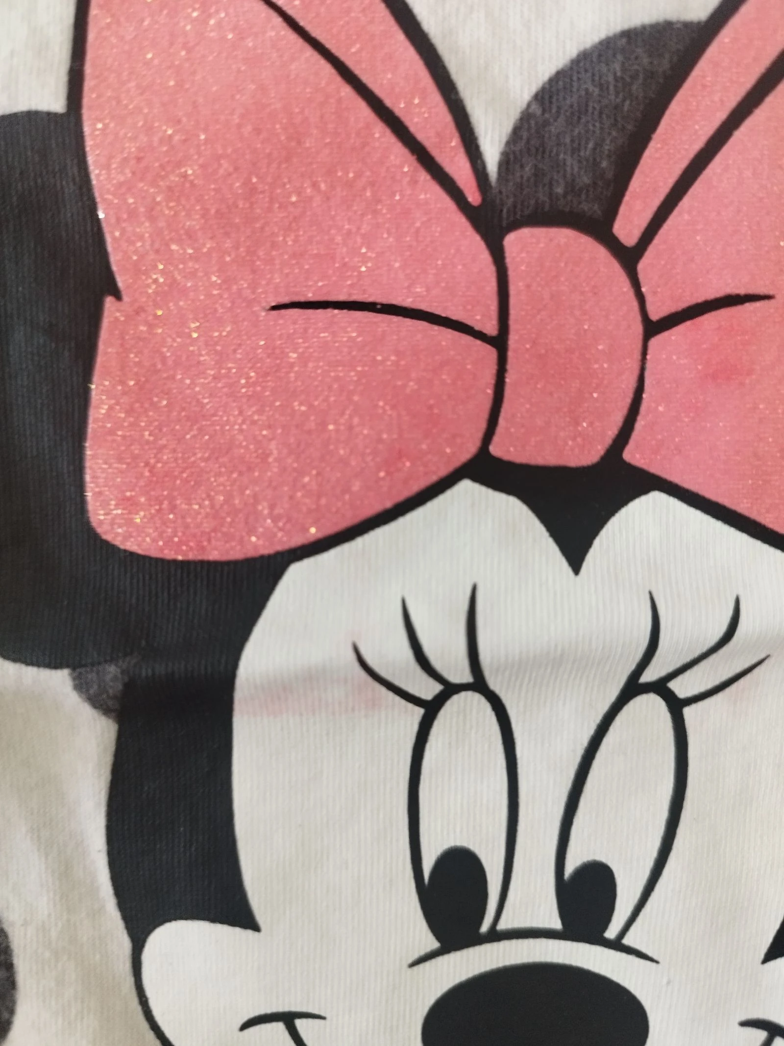 Pak van 2 Minnie Mouse T-shirts 6-9 maanden – photo 3